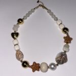 Collar beige océano