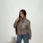 Chaqueta Copenhague Crema Oscura