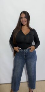 Body Licra Botones