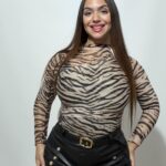 Falda pantalón polipiel