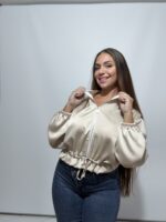 Bomber satinada - Imagen 2