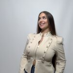 Chaqueta Chic Estilo Militar