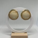 Pendientes Esfera Beige