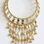 Choker espejo colgante