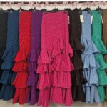 Falda flamenca lunares
